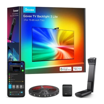 Govee - TV Backlight 3 Lite TV 75-85" SMART LED bakgrundsbelyst RGBICW Wi-Fi IP67 + fjärrkontroll