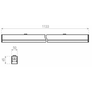 Greenlux GXPR068 - LED Lysrörsbelysning PROFI LINEAR II LED/36W/230V 4000K