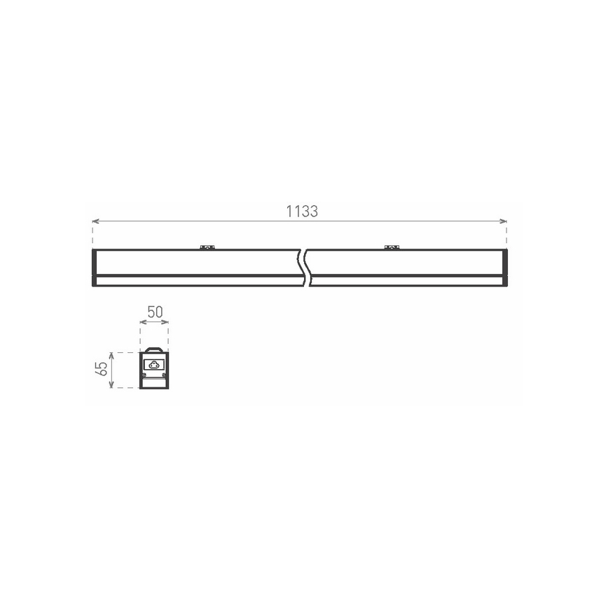 Greenlux GXPR068 - LED Lysrörsbelysning PROFI LINEAR II LED/36W/230V 4000K