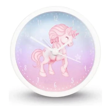 Hama - Children's alarm clock 1xAA unicorn