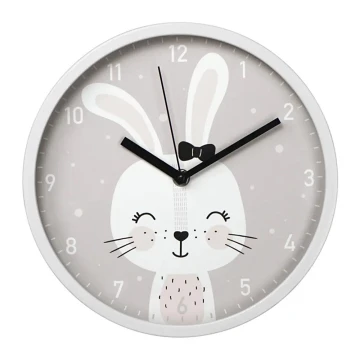 Hama - Children's wall clock 1xAA bunny
