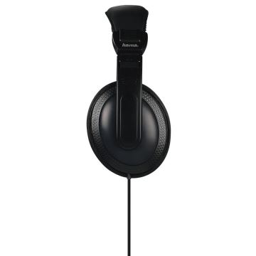 Hama - Wired headphones med 6m kabel svart