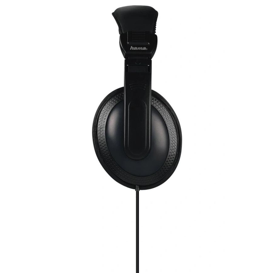 Hama - Wired headphones med 6m kabel svart