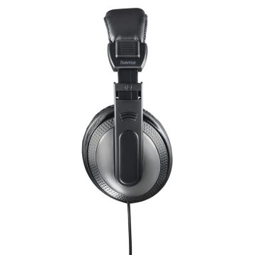 Hama - Wired headphones svart/silver