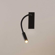 Ideal Lux - LED Flexibel liten lampa IO LED/3W/230V CRI 90 svart