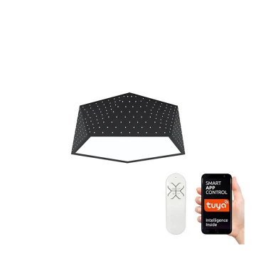 Immax NEO 07151-B40 - LED Dimbar taklampa BRILIANT LED/20W/230V Wi-Fi Tuya svart+ fjärrkontroll