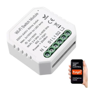 Immax NEO 07516L - Smart fjärrkontroll NEO LITE V3 2-button Wi-Fi Tuya