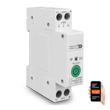 Immax NEO 07574L - Smart strömbrytare 1-fas 1-63A Wi-Fi Tuya