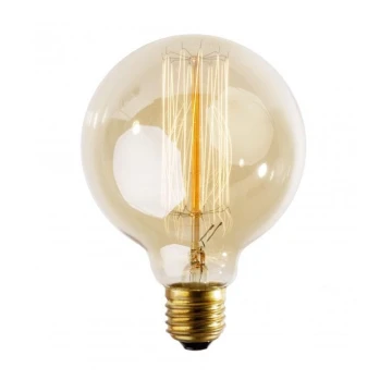 Industriell dekorativ ljusreglerad  glödlampa  SELRED G95 E27/40W/230V 2200K