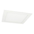 Infälld LED badrumsbelysning VEGA LED/12W/230V 3800K 16,8 cm IP44 snö vit