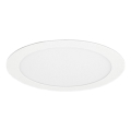 Infälld LED badrumsbelysning VEGA LED/18W/230V 3800K diameter 22,5 cm IP44 snö vit