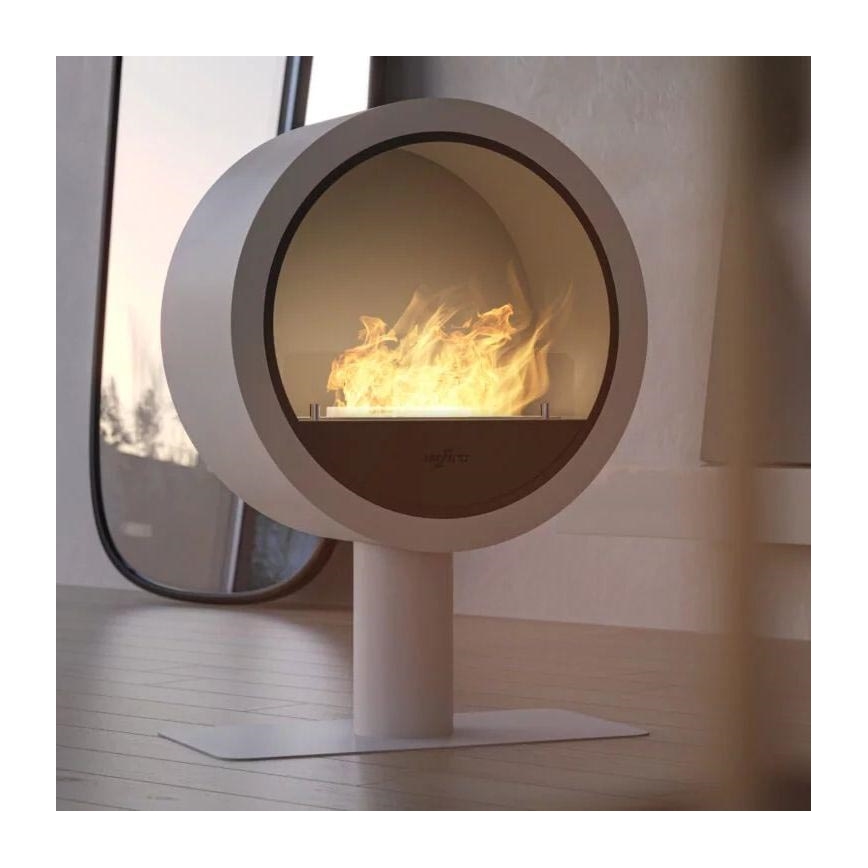 InFire - BIO fireplace diameter 72,5 cm 3kW vit