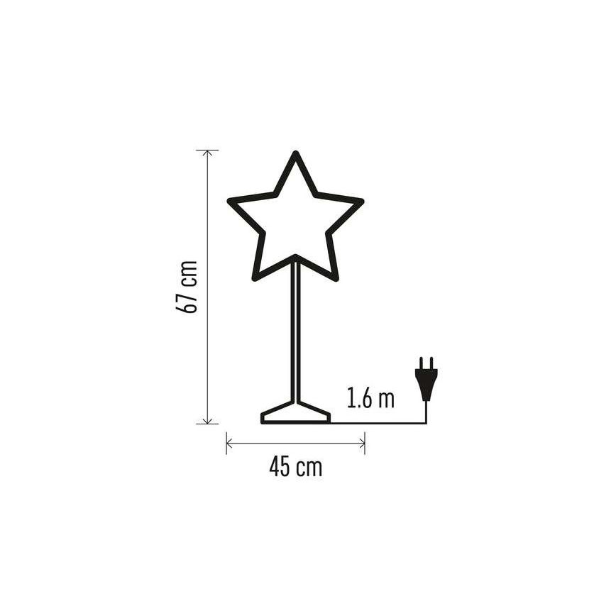 Juldekoration  1xE14/25W/230V diameter  45 cm gyllene 