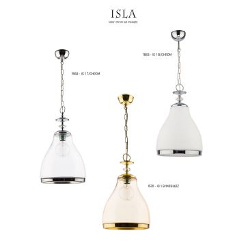 Jupiter 1570 - IS 1 B/M - Hängande lampa ISLA E27/60W