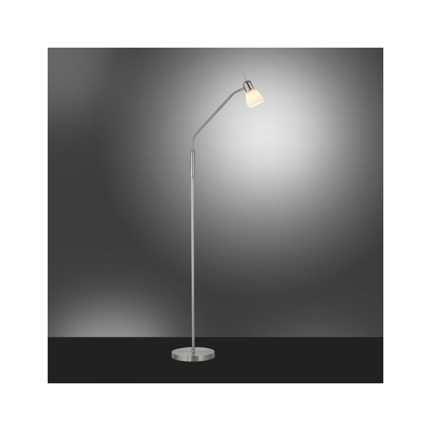 JUST LIGHT. 11956-55 - Golvlampa KARO 1xE14/40W/230V krom