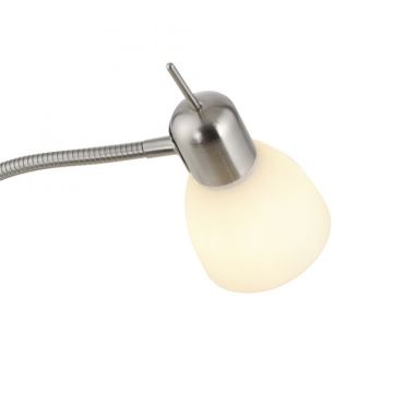 JUST LIGHT. 11956-55 - Golvlampa KARO 1xE14/40W/230V krom