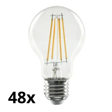 KIT 48x LED glödlampa VINTAGE A70 E27/13W/230V 2700K