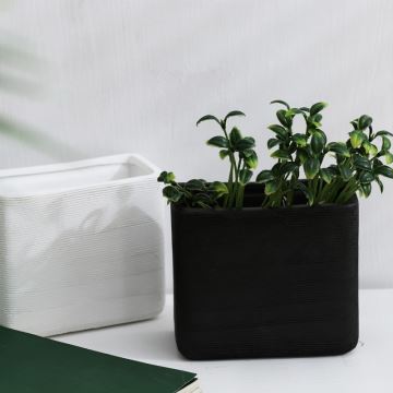 KIT 6x Wall flowerpot LOU 15x17 cm