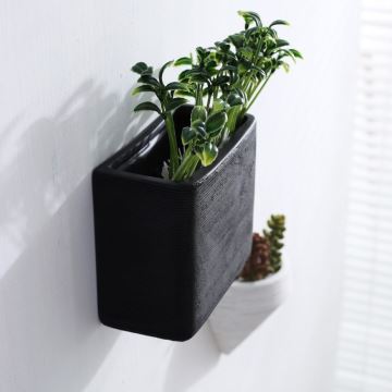 KIT 6x Wall flowerpot LOU 15x17 cm