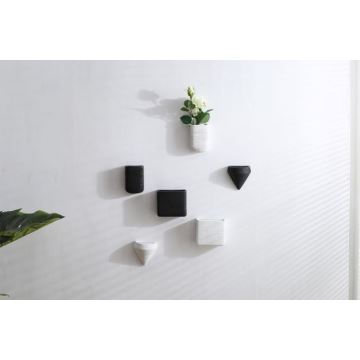 KIT 6x Wall flowerpot LOU 15x17 cm