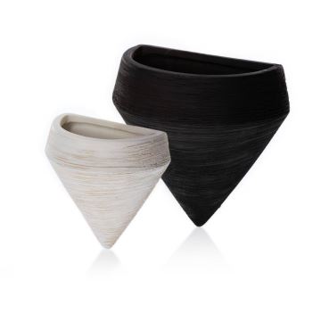 KIT 6x Wall flowerpot LOU 15x17 cm