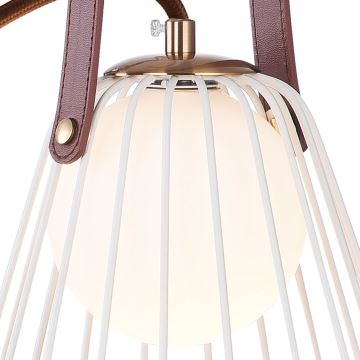 Vägglampa MEMORY 1xG9/4W/230V vit/brun