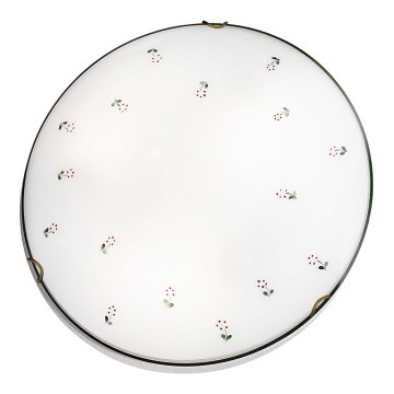 Kolarz 731.12.4.70 - Taklampa NONNA 2xE27/60W/230V diameter 40 cm svart