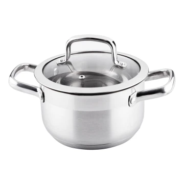 Lamart - Pot med lock 18 cm rostfri