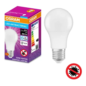 LED Bakteriedödande glödlampa  A60 E27/8,5W/230V 6500K - Osram