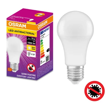 LED Bakteriedödande glödlampa  A75 E27/10W/230V 2700K - Osram