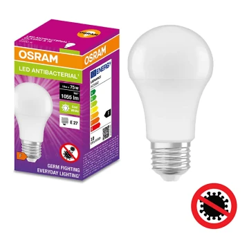 LED Bakteriedödande glödlampa  A75 E27/10W/230V 4000K - Osram
