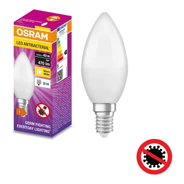 LED Bakteriedödande glödlampa  B40 E14/4,9W/230V 2700K - Osram