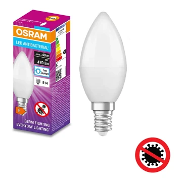 LED Bakteriedödande glödlampa  B40 E14/4,9W/230V 6500K - Osram