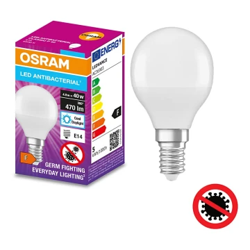 LED Bakteriedödande glödlampa  P40 E14/4,9W/230V 6500K - Osram