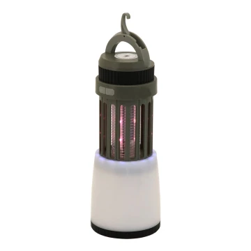 LED Bärbar uppladdningsbar lampa med insektsfälla LED/2W/1800mAh/3xAAA IPX4 grön