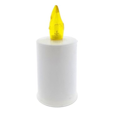 LED Candle LED/2xAA varm vit 10,8 cm vit