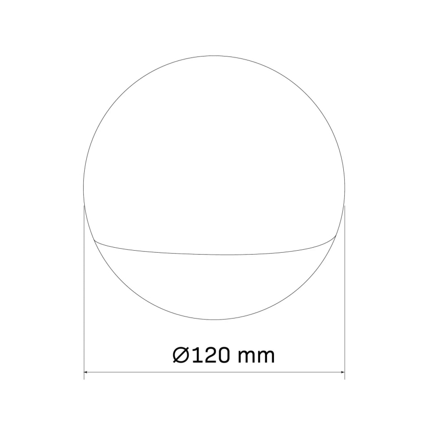 LED ljusreglerad bordslampa touch CANDY LED/5V Flerfärgad