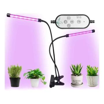LED Dimbar bordslampa med klämma för växande växter LED/8W/5V