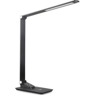 LED Dimbar bordslampa med USB LED/7W/230V 3000K/4000K/5500K svart