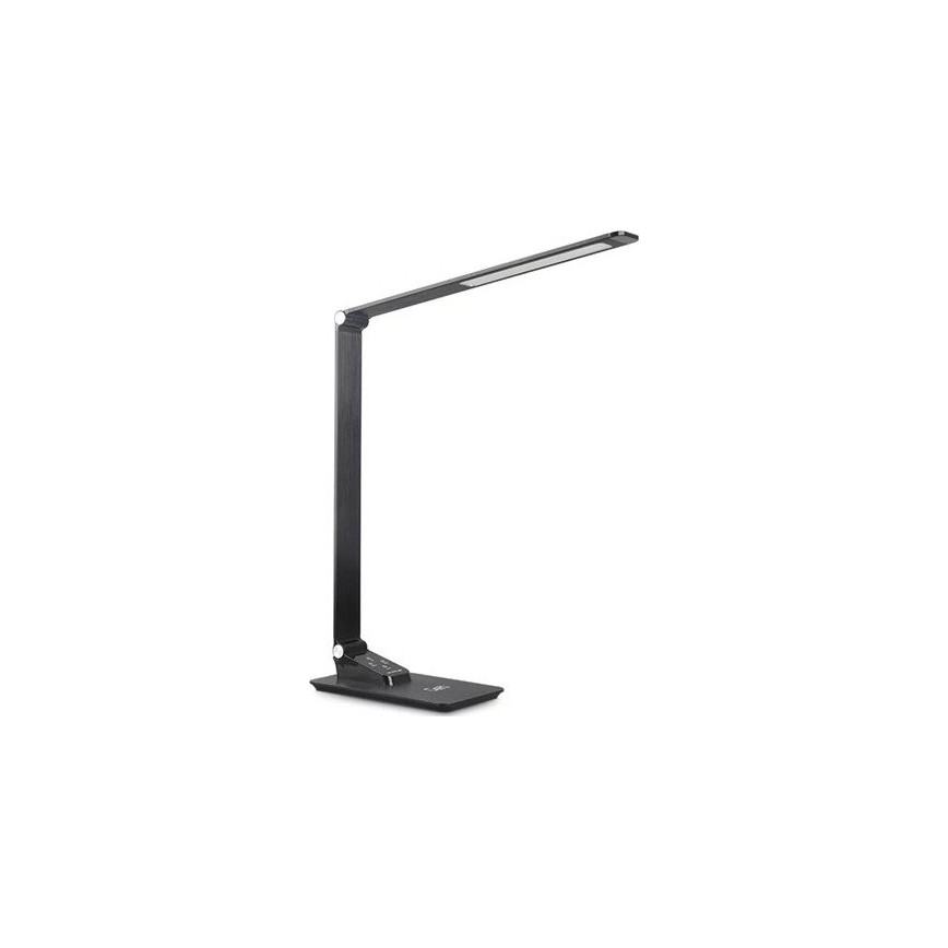 LED Dimbar bordslampa med USB LED/7W/230V 3000K/4000K/5500K svart