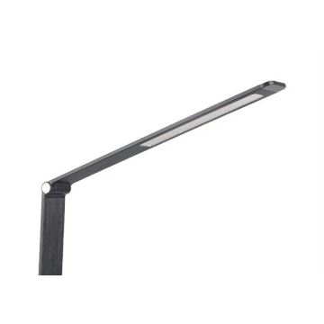 LED Dimbar bordslampa med USB LED/7W/230V 3000K/4000K/5500K svart