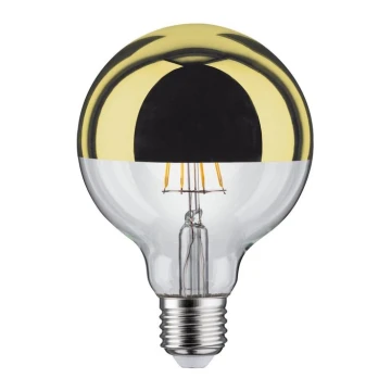 LED Dimbar glödlampa med sfärisk spegelkåpa E27/6,5W/230V - Paulmann 28675