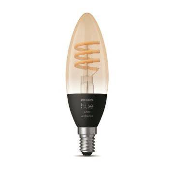 LED Dimbar glödlampa Philips Hue WHITE AMBIANCE E14/4,6W/230V 2200-4500K