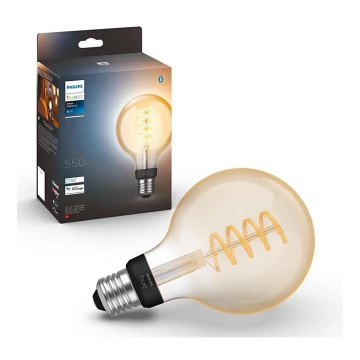 LED Dimbar glödlampa  Philips Hue WHITE AMBIANCE G93 E27/7W/230V 2200-4500K