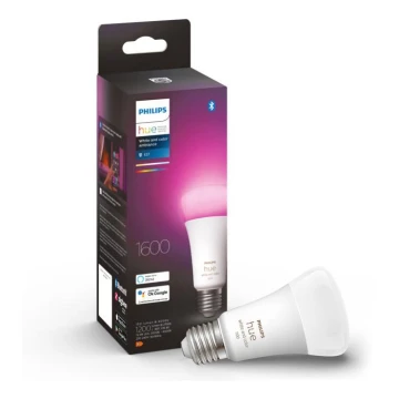 LED Dimbar glödlampa  Philips Hue White Och Color Ambiance A67 E27/13,5W/230V 2000-6500K
