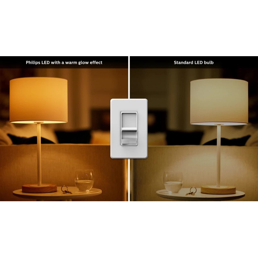 LED Dimbar glödlampa Philips Warm Glow GU10/6,2W/230V 2200-2700K CRI 90