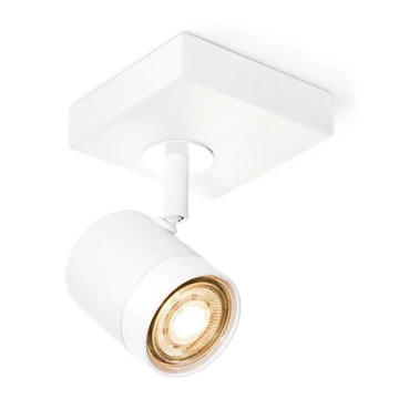 LED Dimbar spotlight MANU 1xGU10/5,8W/230V vit