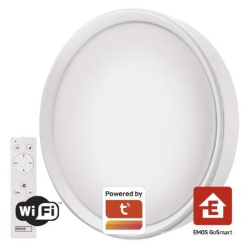 LED Dimbar taklampa GoSmart LED/30W/230V diameter 40 cm 2700-6500K Wi-Fi Tuya + fjärrkontroll