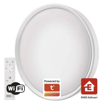 LED Dimbar taklampa GoSmart LED/45W/230V diameter 50 cm 2700-6500K Wi-Fi Tuya + fjärrkontroll