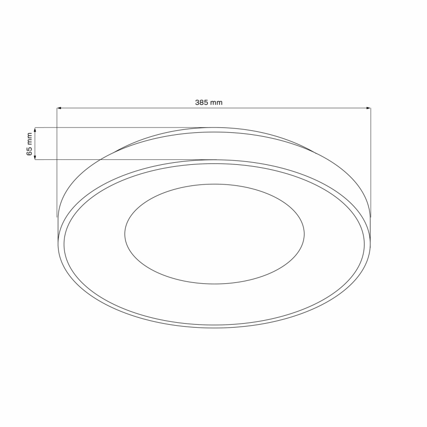 LED ljusreglerad taklampa till badrum WITOLD LED/48W/230V 3000-6000K IP44 + fjärrkontroll